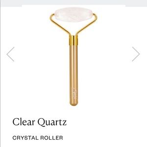 Saje Wellness clear quartz
facial roller BNIB, NWT